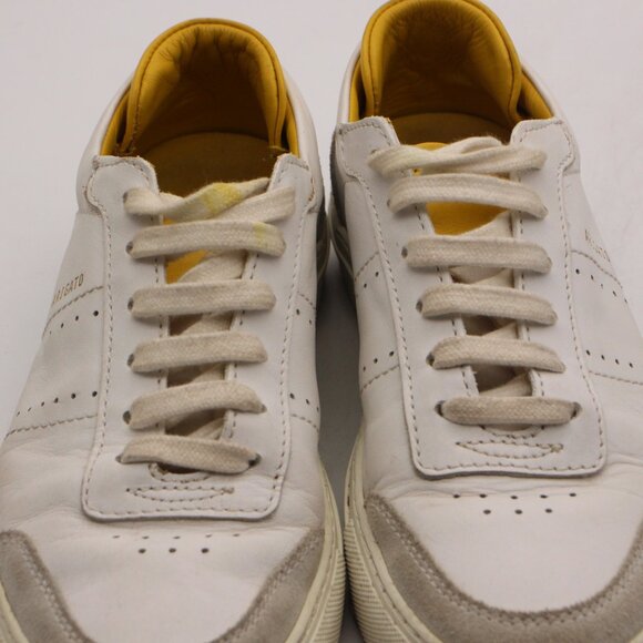 Axel Arigato Women's  Size 8.5 Gray White Leather Low Top Sneakers - Picture 11 of 11